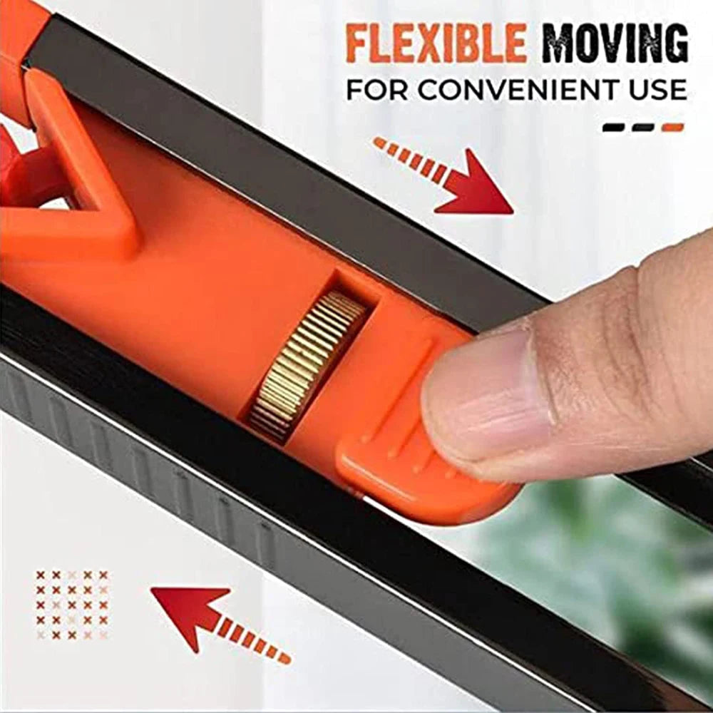 New Profile Scribing Ruler Contour Gauge with Lock Precise Scribe Tool Woodworking Edge Corner Measuring Profile Duplicator