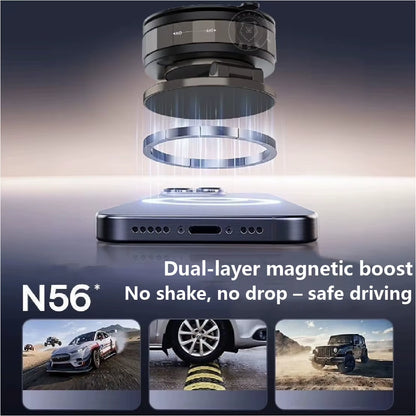 360° Rotatable Magnetic Phone Holder That Won'T Fall Off, Bumpy Road Proof Car Mount, Universal Magnetic for Multiple Scenarios