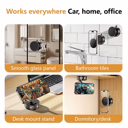 360° Rotatable Magnetic Phone Holder That Won'T Fall Off, Bumpy Road Proof Car Mount, Universal Magnetic for Multiple Scenarios